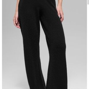 ALO Yoga Black Wide-Leg Pants